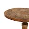 Brown Mango Wood Traditional Accent Table, 21" x 17" x 17"